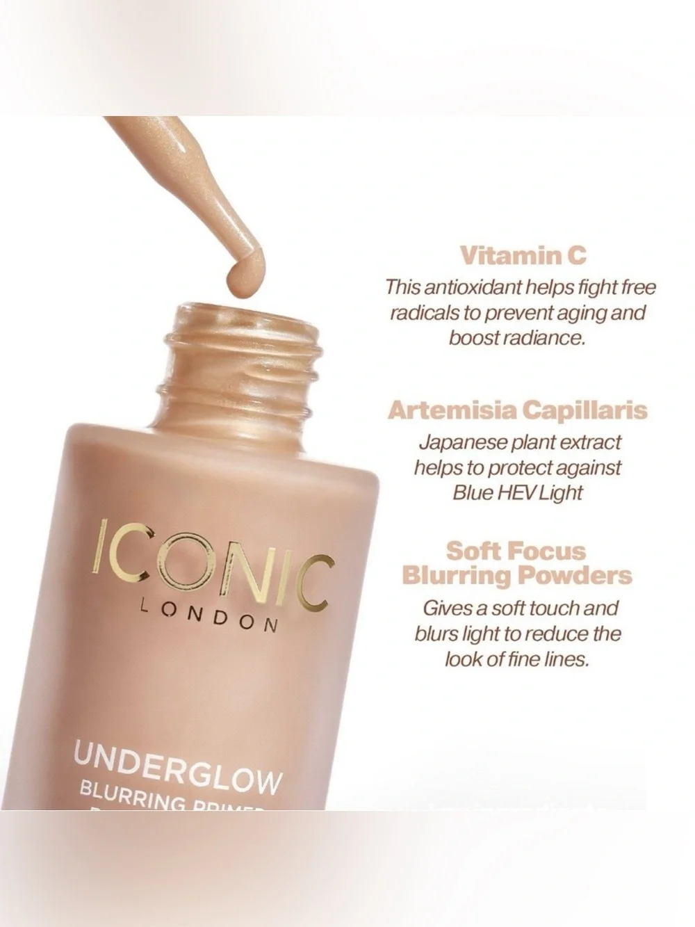 Iconic London Primer Underglow Blurring Primer - **New in Box**